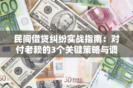 北京民间借贷纠纷实战指南：对付老赖的3个关键策略与调解盲区解析