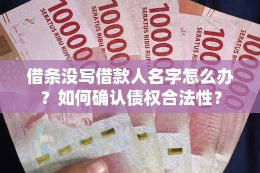 北京借条没写借款人名字怎么办？如何确认债权合法性？